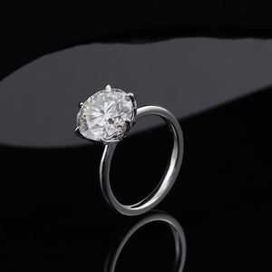 Customize Fine Jewelry 10k/14k/18k Gold VVS <strong>Moissanite</strong> Solitaire Diamond <strong>Ring</strong> Engagement Wedding <strong>Ring</strong> for Women <strong>Men</strong> - Product Image 6
