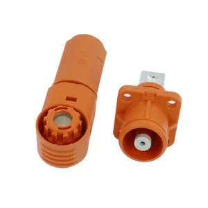 Plastic Shell High Voltage Current IP67 120a 200a 250a 300a Energy Storage Power Plug Waterproof Connector