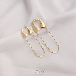 Broche que Conserva el Color, Oro Genuino de 14K, Colgante de Cuentas de Hilo Hecho a Mano, Accesorio Decorativo Antideslumbrante - Product Image 1