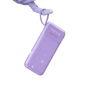 Batterie externe universelle portable à charge rapide avec 4 câbles intégrés, 10000 mAh, chargeur mobile d'extérieur, prix d'usine - Product Image 5