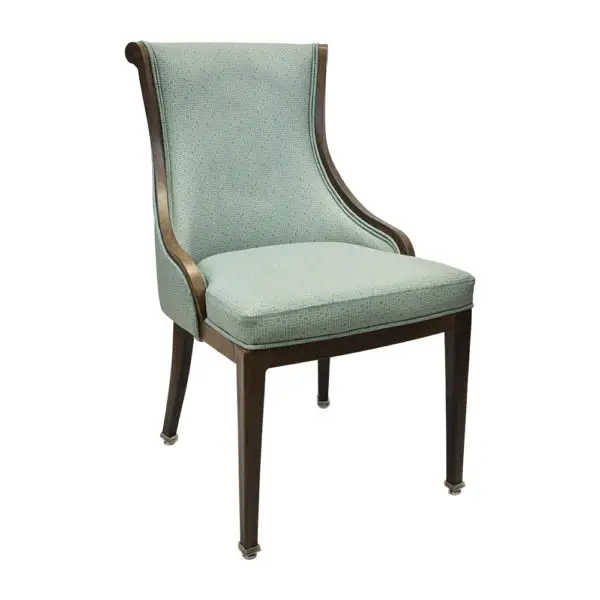 Smdi mobili personalizzati OEM/ODM hotel di lusso banchetto sedie vintage in metallo sedie da pranzo in legno per ristorante