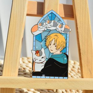 5cm Natsume <span class=keywords><strong>Yuujinchou</strong></span> phim hoạt hình baji Ba Ji thu thập huy hiệu Phim Hoạt Hình HợP Kim Trâm Pin - Product Image 5