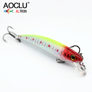 Leurre de méné coulant stocké 70mm 4.7g plongeur peu profond 0.8m pour leurre de pêche à la truite basse leurre mince - Product Image 4