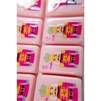 Nouveauté 2026 : Tuiles de Mahjong Américain en Acrylique Gravées Thème Ballet, Tapis et Supports, Table de Mahjong, Jeu d'Échecs, Cadeaux, Divertissement de Casino