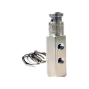 วาล์วควบคุมแบบกดปุ่ม Pneumadyne A0-30-2 แบบสองทาง สำหรับกรดและด่าง อุณหภูมิห้อง ชนิดซีลแข็งแบบคลิป - Product Image 4