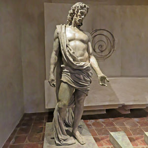 Famosa Escultura de Piedra Natural, Estatua de Cristo Jesús en Mármol Blanco - Product Image 2