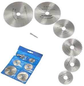 Petites lames de scie, disques de coupe <span class=keywords><strong>pour</strong></span> perceuses <span class=keywords><strong>Dremel</strong></span>, disques rotatifs HSS, disques rotatifs à pointe en carbure de tungstène, lames de scie circulaires - Product Image 6