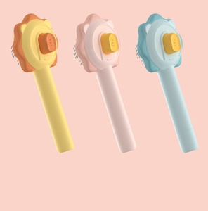 Stainless Steel Beauty Comb Dair Remover <b>Massage</b> Cleaning Comb Pet Comb Knot Opening Hair Removal Pet Supplies for Dogs and <b>Cats</b> - Product Image 2