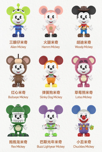 Bán buôn xác thực DIS Ney <span class=keywords><strong>Mickey</strong></span> phối lại loạt-<span class=keywords><strong>Mickey</strong></span> đáp ứng Pixar phiên bản giới hạn hộp mù quà tặng giáng sinh - Product Image 6