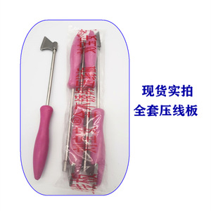 Herramientas para prensar cables, juego de acero inoxidable HSS con mangos de agarre suave para aplicaciones industriales de prensado, tamaños 1 a 6 - Product Image 4