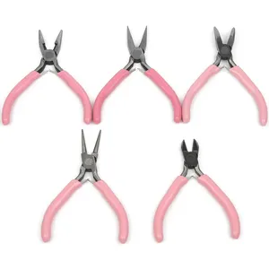 Roze Kleur Mini Tang Snijden Tang Micro Draad Cutter Sieraden Maken Gereedschap Snijders Handgereedschap Rvs Sieraden Tang