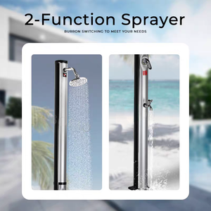 <span class=keywords><strong>Douche</strong></span> <span class=keywords><strong>solaire</strong></span> portable noire pour l'extérieur, <span class=keywords><strong>piscine</strong></span>, famille, jardin, plage, <span class=keywords><strong>douche</strong></span> extérieure en cascade - Product Image 3
