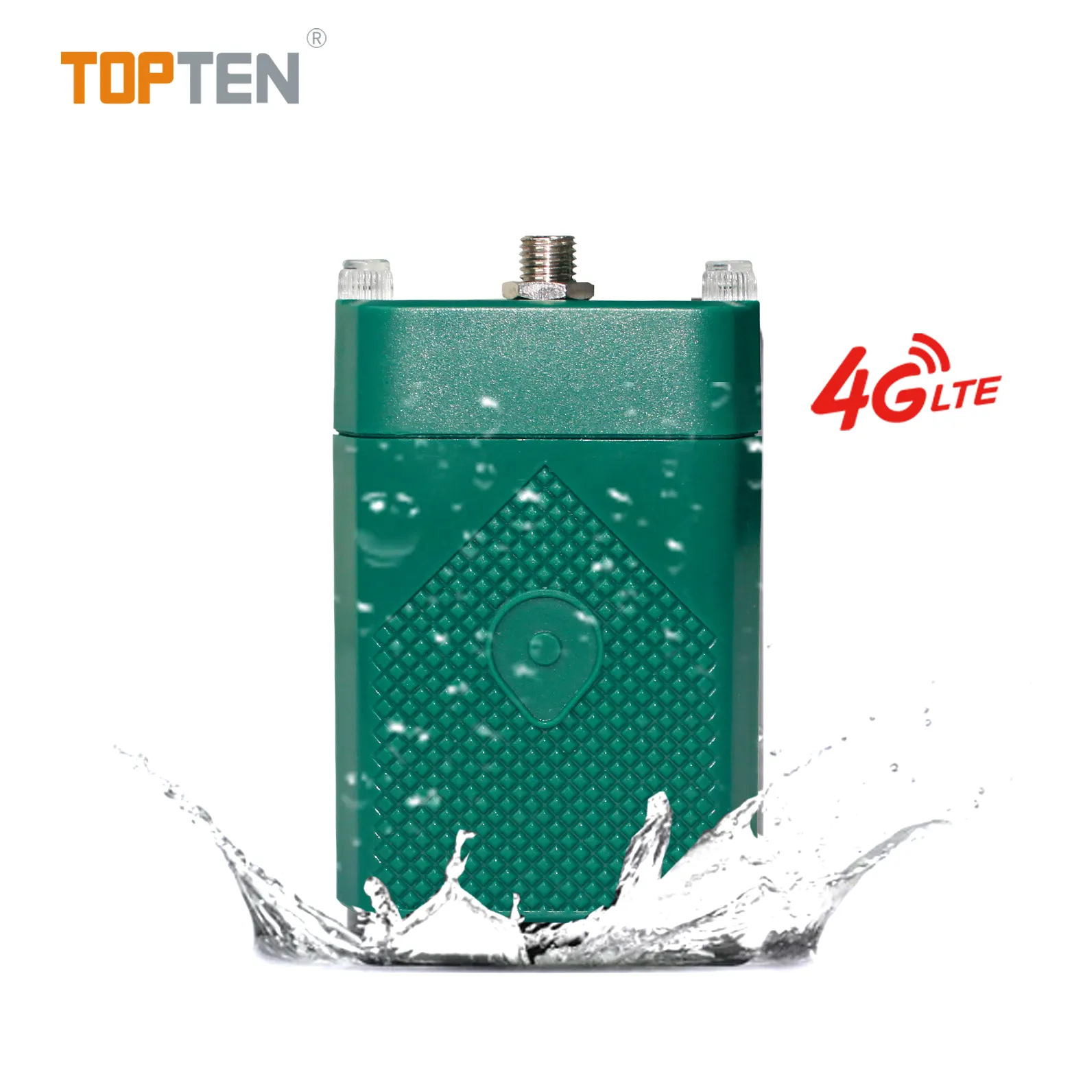 TOPTEN 4G GPS Tracker GT48 Fábrica IP67 Impermeável Veículo Tracking System (TN)