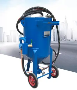 Sand Blasting Room Commercial Sand Blaster Portable Abrasive Sand Soda Blaster