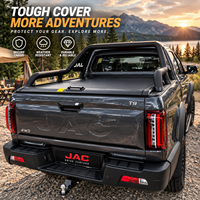 Couverture de benne de camion en aluminium robuste, couvercle de benne rigide, couvercle à enroulement pour Hilux Revo Ranger Wildtrak T9 D Max Triton Pickup
