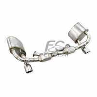 Sistema de Escape Catback con Tubo en X de Acero Inoxidable T304 para Porsche 911 993 3.6L 1993-1997, Silenciador de Alto Rendimiento, 100% Compatible