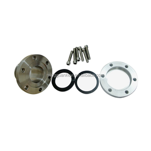 संपीड़न फ्लैंज के साथ वन-एंड ओपन क्वार्ट्ज ट्यूब 50 ओडेक्स263 l मिमी उच्च वैक्यूम लैब सुखाने Equipment-EQ-CFF-50 - Product Image 2