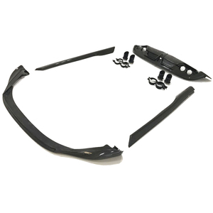 Diffuseur arrière, jupes latérales et lèvre avant en fibre de carbone sèche, style F Type ST, anti-rayures, ajustement parfait, pour voitures de prestige, accessoire automobile - Product Image 1