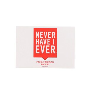 Đối với không bao giờ có tôi bao giờ gia đình phiên bản tùy chỉnh logo Đảng giải trí Hội Đồng Quản trị Trò chơi thẻ giấy nguyên liệu để chơi - Product Image 6