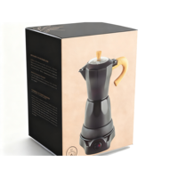 Nouvelle conception de cafetières, machine à café italienne, machine à expresso électrique, cafetière moka, machine à expresso