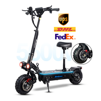 5600W 85 KM/H 60V Envío gratis EU/US Warehouse Neumáticos todoterreno de 11 pulgadas Plegable Ciudad Montañosa Adultos Cuchara eléctrica