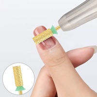 Lot de fraises à ongles en carbure de tungstène de qualité supérieure à coupe croisée, à faible vibration, pour le retrait de l'acrylique et du polygel, outils de nail art pour salon et usage domestique