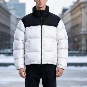 Veste d'hiver matelassée légère coupe-vent à capuche pour zones froides - Product Image 2