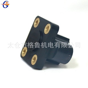 Gl Otc Robot Welding Torch <b>Mounting</b> Insulation Block L10620F00 Aluminum Alloy Electrostatic <b>Spraying</b> - Product Image 2