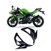 Carénage de moto en fibre de carbone, coque de protection, panneau de carrosserie, kit de carrosserie modifié personnalisé pour moto de piste pour Ninja 400