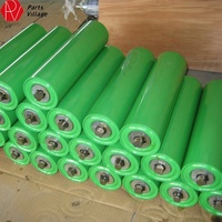Rouleaux parallèles de haute qualité résistants à l'abrasion, adaptés aux bandes transporteuses dans les mines