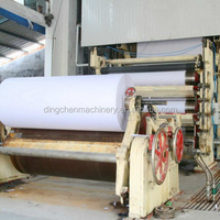 1092mm 5 toneladas por día papel de escribir papel de impresión copia de papel que hace la máquina línea de producción