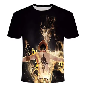 T-<span class=keywords><strong>shirt</strong></span> d'été en gros, style anime japonais Luffy's Brother, pour homme, coupe ample et décontractée, vêtements pour hommes, t-<span class=keywords><strong>shirt</strong></span> oversize - Product Image 6