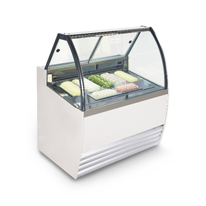 Vitrine Réfrigérée Commerciale pour Gelato, Congélateur à Glace, Vitrine de Présentation de Gelato - Product Image 5