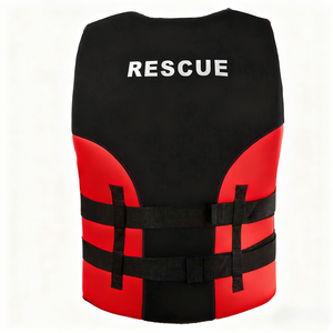 سترة نجاة للسباحة والغوص من النيوبرين SBR معتمدة من CE بشعار مخصص من DIVESTAR، موديل LF006 للمغامرات المائية الشديدة - Product Image 4