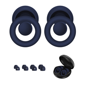 Custom Logo Safety Motorcycle Earplug Hearing Protection Noise Cancelling Soundproof Silicone Ear <b>Plugs</b> for Sleep - Product Image 1