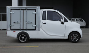 Vehículo de Reparto Pequeño EEC L7e COC, Vehículo Eléctrico de Baja Velocidad, Mini Furgoneta Eléctrica de Carga, Camión Cerrado en Venta - Product Image 6