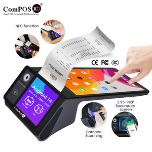 <span class=keywords><strong>Terminal</strong></span> Android 14 Wi-Fi 8 pouces pour restaurant avec imprimante, 4G, BT, GPS, scanner, caisse enregistreuse portable, terminaux mobiles - Product Image 1