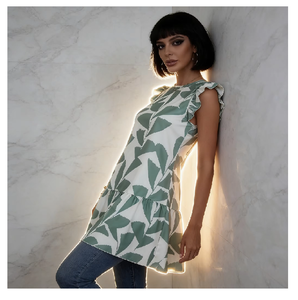 Vêtements pour femmes de haute qualité, nouveaux, en gros, robes décontractées élégantes d'été pour femmes - Product Image 3