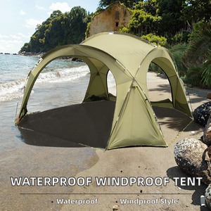 Cross Border Foreign Trade Outdoor Portable Double Layer 1500-2000mm <b>Waterproof</b> Cotton Sunshade <b>Tent</b> Tarpaulin Bottomless <b>Tent</b> - Product Image 2