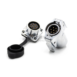 <span class=keywords><strong>LINKO</strong></span> M20 Industrial 20mm Waterproof IP67 Femelle Terminal 7/8/12 Pin Signal Cable Connector for Power Application for Musical - Product Image 3