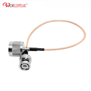 Spina <span class=keywords><strong>maschio</strong></span> BNC a bassa perdita per tipo N spina <span class=keywords><strong>maschio</strong></span> per gruppo cavo RF ad alta temperatura 50 Ohm RG316 coassiale codino flessibile coassiale - Product Image 5