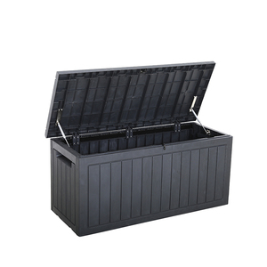 UV Protected 285L/76Gal Garden Tool Plastic Storage Patio Box Outdoor