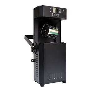 Projecteur à rouleaux 75W, lumière de scène <span class=keywords><strong>LED</strong></span> Gobo, contrôle DMX512 RGBW pour discothèque, DJ, fête - Product Image 1
