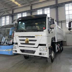 Nuevo Camión Tractor HOWO 371 8X4 540HP Diésel/GNC 380HP Blanco de Segunda Mano 4X2 6X4 8X4 para Transporte de Carga Pesada y Volquete, Modelo 2025 <span class=keywords><strong>en</strong></span> Stock - Product Image 6