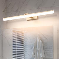 Miroir de salle de bain LED vanité de salle de bain en aluminium anti-humidité anti-buée miroir d'armoire miroir lumière