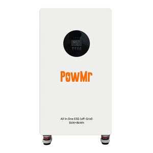 อินเวอร์เตอร์พลังงานแสงอาทิตย์ ESS 3.6KW 5KW 230VAc แรงดันขาออก 25.6V แบตเตอรี่ LiFePO4 5KWH 8KWH คลื่นไซน์บริสุทธิ์ ระบบไฮบริดสำหรับจัดเก็บพลังงาน - Product Image 2