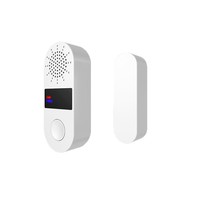 Sensor Inteligente para Puerta/Ventana Tuya WiFi con Alarma Audiovisual y Control por Aplicación
