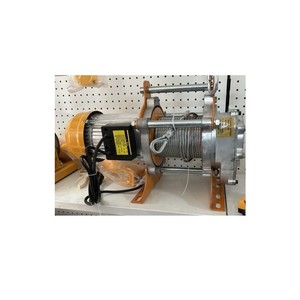 Mini Electric <b>Hoist</b> Winch Construction <b>Hoist</b> Wire Rope Lifting Goods 1000kg Micro Electric Rope <b>Hoist</b> 1 Ton 110v 220v - Product Image 6