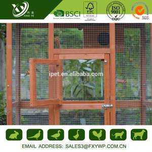 Custom Design facilmente pulito a buon mercato grande in legno piccione pappagallo quaglia piccolo uccello voliera gabbie per uccelli all'aperto - Product Image 6