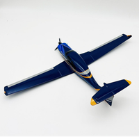 Collection 26cm Jet Privé DA50RG modèle d'avion délicat modèle d'avion en résine ABS pour cadeau d'affaires